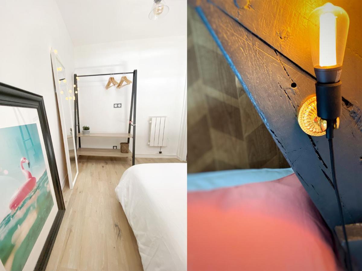 סן-בריו Marie Et Brieuc _ Duplex Lumineux Colore Atypique Face Cathedrale מראה חיצוני תמונה